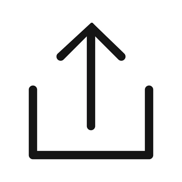 Zeichensymbol Vektorillustration Für Den Persönlichen Und Kommerziellen Gebrauch Hochladen — Stockvektor