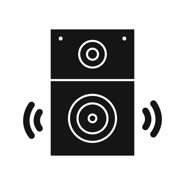 Speaker Sign Icon Vectorillustratie Voor Persoonlijk Commercieel Gebruik — Stockvector