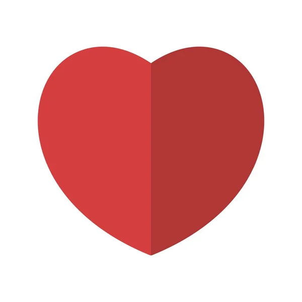 Icono Signo Corazón Ilustración Vectorial Para Uso Personal Comercial — Vector de stock