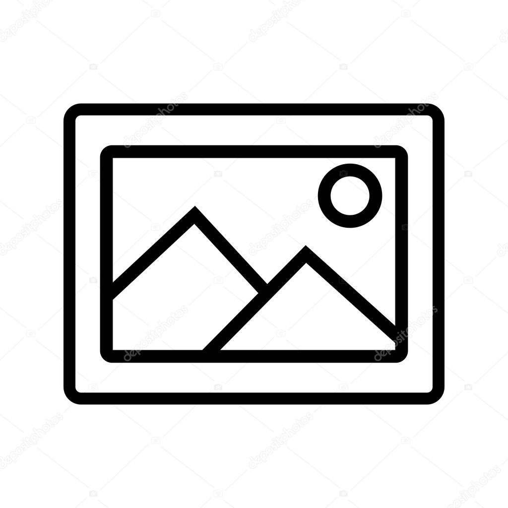 Picture Sign Icon Vector Illustration For Personal And Commercial Use..