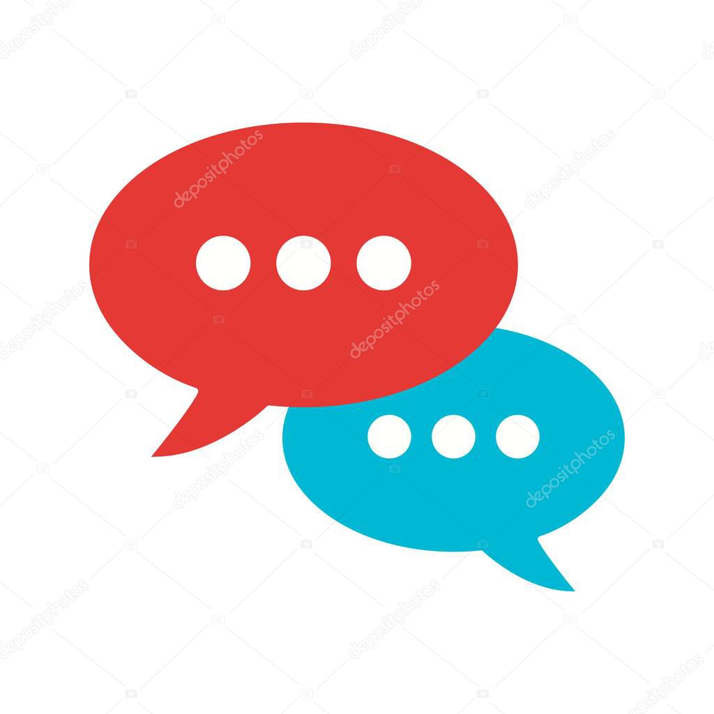 Chat Sign Icon Vector Illustration For Personal And Commercial Use..