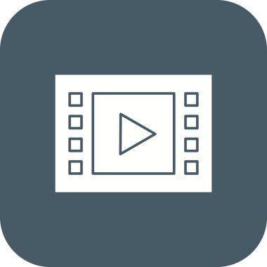 Müzik çalar işaret simge vektör çizim kişisel ve ticari kullanım için..