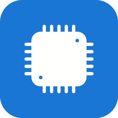 İşlemci işareti simge vektör çizim kişisel ve ticari kullanım için..