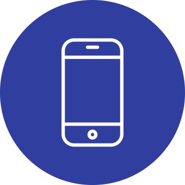 Telefon hücre işareti simge vektör çizim kişisel ve ticari kullanım için..