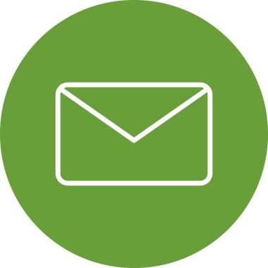 Zarf işareti simge vektör çizim kişisel ve ticari kullanım için..