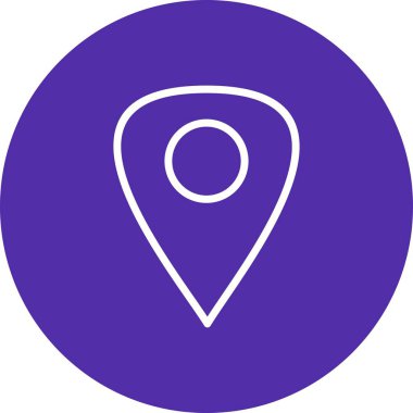 Yer tutucu işaret simge vektör çizim kişisel ve ticari kullanım için..