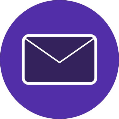 Zarf işareti simge vektör çizim kişisel ve ticari kullanım için..