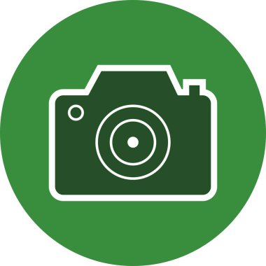 Kamera işareti simge vektör çizim kişisel ve ticari kullanım için..