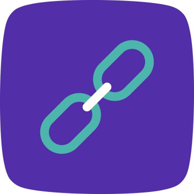 Bağlantı işaret simge vektör çizim kişisel ve ticari kullanım için..