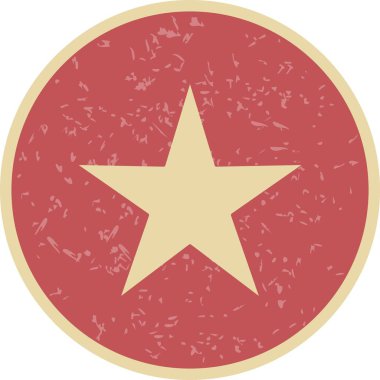 Yıldız işareti simge vektör çizim kişisel ve ticari kullanım için..