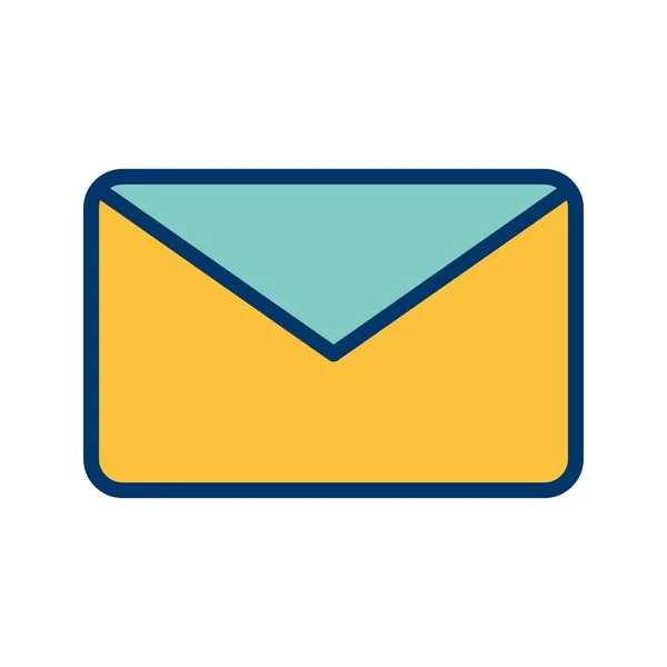 個人的な商業使用のための封筒サイン アイコン ベクトル図 — ストックベクタ