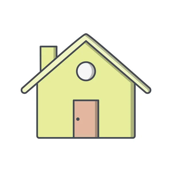 Ikon Ikon Rumah Ilustrasi Vektor Untuk Penggunaan Pribadi Dan Komersial - Stok Vektor