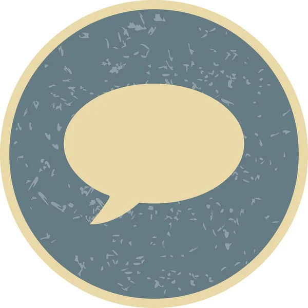 Illustration Des Chatzeichensymbols Für Den Persönlichen Und Kommerziellen Gebrauch — Stockvektor