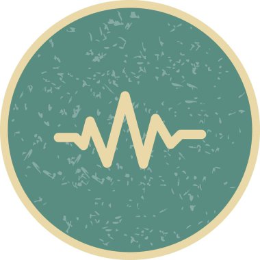 Ses Beats işareti simge vektör çizim kişisel ve ticari kullanım için..