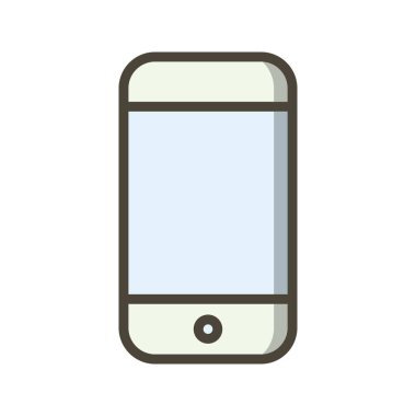 Telefon hücre işareti simge vektör çizim kişisel ve ticari kullanım için..