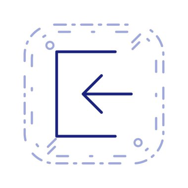 İşareti simge vektör çizim kişisel ve ticari kullanım için oturum..