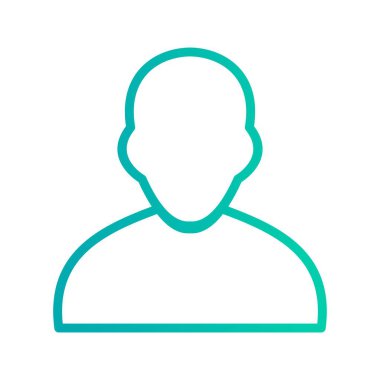 Avatar işareti simge vektör çizim kişisel ve ticari kullanım için..