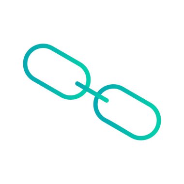 Bağlantı işaret simge vektör çizim kişisel ve ticari kullanım için..