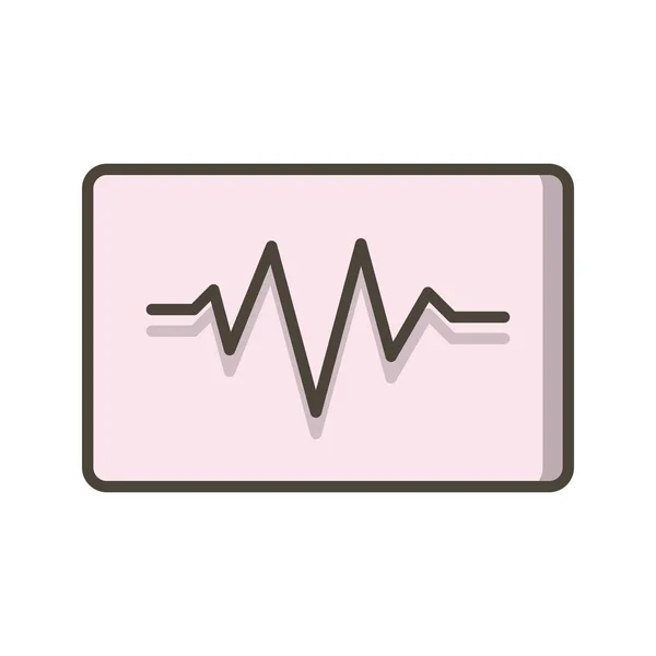 Sound Beats Sign Icon Vector Illustration Personal Commercial Use — стоковый вектор