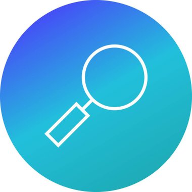 Büyüteç Camı işaret simge vektör çizim kişisel ve ticari kullanım için..