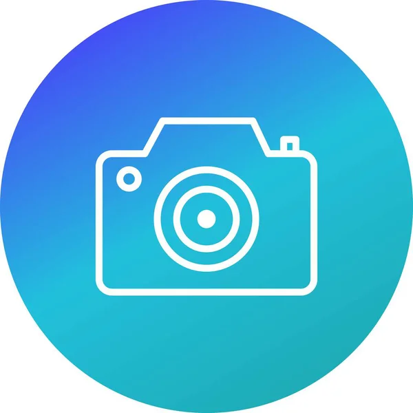 Camera Sign Icon Vector Illustration Personal Commercial Use — Stock Vector