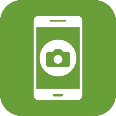 Kamera mobil uygulama vektör simge işareti simge vektör çizim kişisel ve ticari kullanım için..