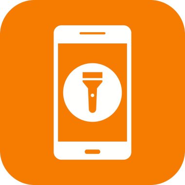Hafif mobil uygulama vektör simge işareti simge vektör çizim kişisel ve ticari kullanım için flash..
