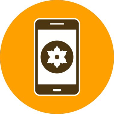 Galeri mobil uygulama vektör simge işareti simge vektör çizim kişisel ve ticari kullanım için..