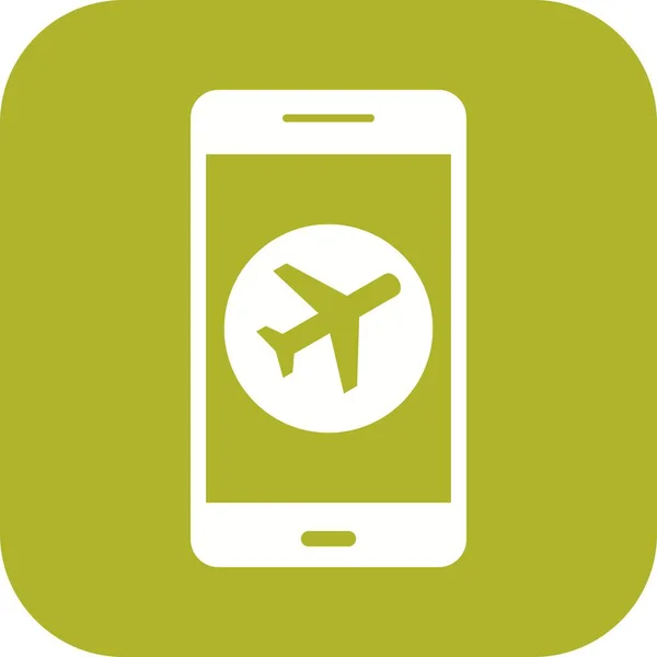 Airplane Mobile Application Vector Icon Sign Icon Vector Illustration For Personal And Commercial Use..