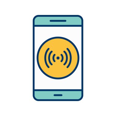 Hotspot mobil uygulama vektör simge işareti simge vektör çizim kişisel ve ticari kullanım için..