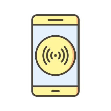 Hotspot mobil uygulama vektör simge işareti simge vektör çizim kişisel ve ticari kullanım için..