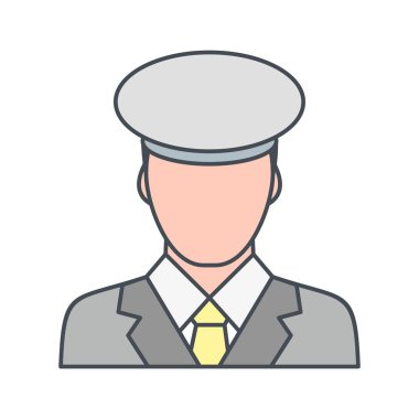 Teğmen vektör simge işareti simge vektör çizim kişisel ve ticari kullanım için..