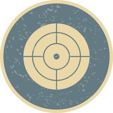 hedef vektör simge işareti simge vektör çizim için kişisel ve ticari kullanım..