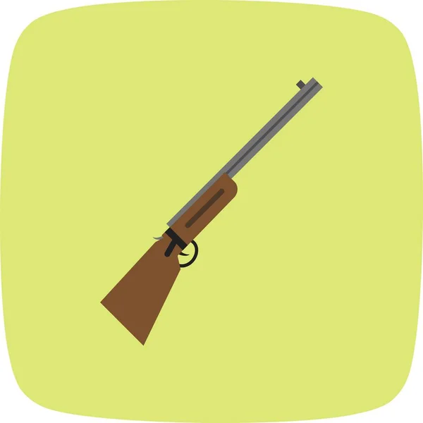 Shotgun Vektor Icon Zeichen Icon Vektor Illustration Für Den Persönlichen — Stockvektor