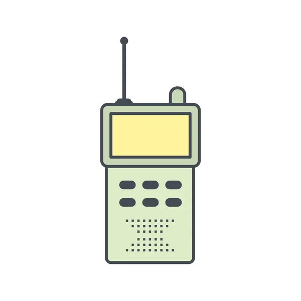 Векторная Икона Радио Знак Векторная Иконка Иллюстрация Личного Коммерческого Использования — стоковый вектор