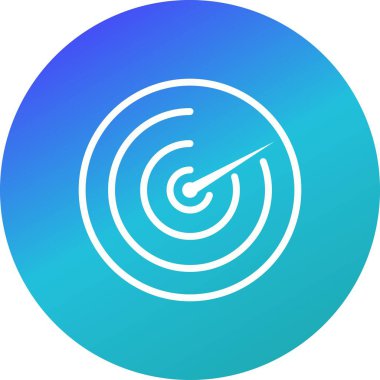 Radar vektör simge işareti simge vektör çizim kişisel ve ticari kullanım için..