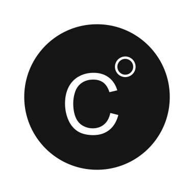 Kişisel ve ticari kullanım için santigrat vektör simgesi.............