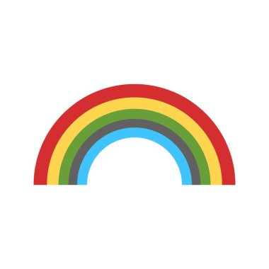 Gökkuşağı vektör simge kişisel ve ticari kullanım için.............
