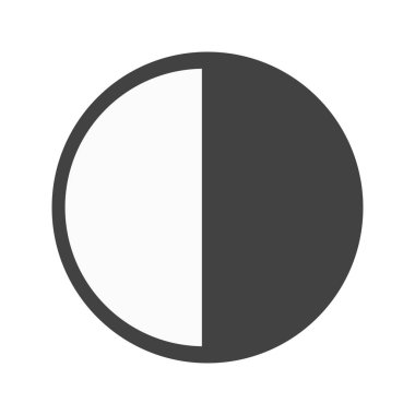 Son çeyrek vektör simge kişisel ve ticari kullanım için.............