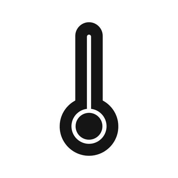 Temperatuur Vector Pictogram Voor Persoonlijk Commercieel Gebruik — Stockvector