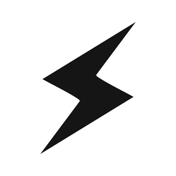 Blitz Vektor Symbol Für Den Persönlichen Und Kommerziellen Gebrauch — Stockvektor