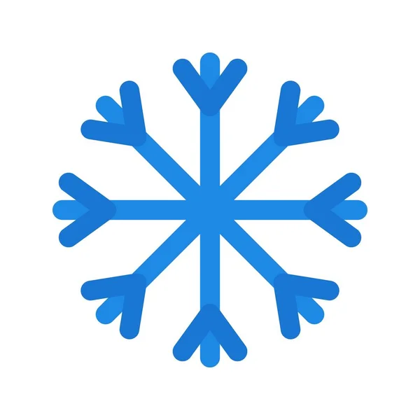 Śnieg Vector Icon Użytku Osobistego Komercyjnego — Wektor stockowy