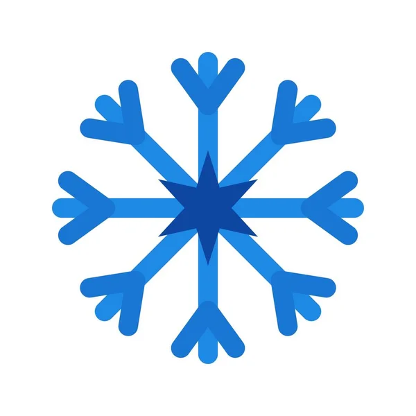 Snow Flake Vector Icon Użytku Osobistego Komercyjnego — Wektor stockowy