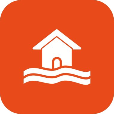 Kişisel ve ticari kullanım için sel sembol vektör simge.............