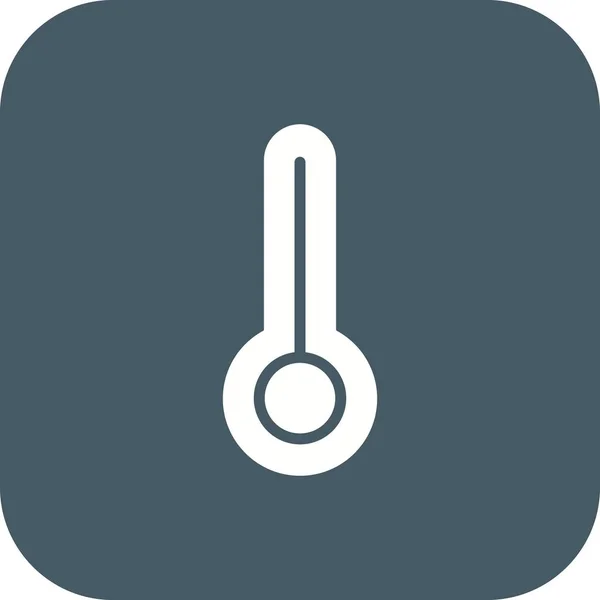 Temperatura Vector Icon Użytku Osobistego Komercyjnego — Wektor stockowy