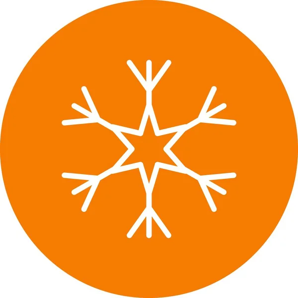 Snow Flake Vector Icon For Personal And Commercial Use............