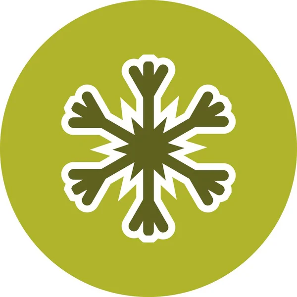 Snow Flake Vector Icon For Personal And Commercial Use............