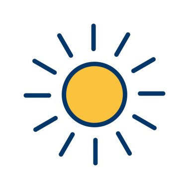 Kişisel ve ticari kullanım için güneş vektör simgesi...............