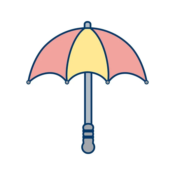 Parasol Vector Icon Użytku Osobistego Komercyjnego — Wektor stockowy