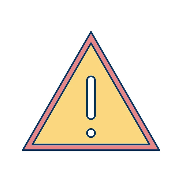 Warntafel Vektor Symbol Für Den Persönlichen Und Kommerziellen Gebrauch — Stockvektor